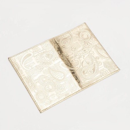 Cover for passport, gold color-2