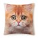 Decorative Ethel Pillow "Golden Chinchilla" 40x40 cm, Gabardin, 100% p/e