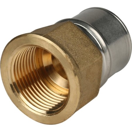 Stout SFP-0002-000132, 1 "x 32 mm, internal thread, brass