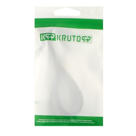 Krutoff Classic, MicroUSB cable - USB, 1.5 A, 1 m, TPE coating, white-4