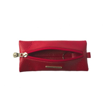 Key of zipper, length 15 cm, red color-1