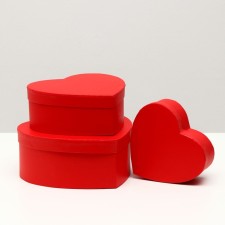 Set of boxes 3v1 hearts 