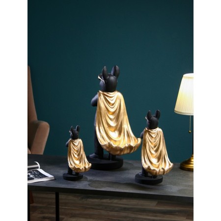 A set of stands for the little things “Boldog standing”, polystone, 58 cm, black and golden color-2