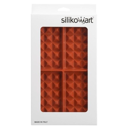 Waffel Classic waffle form, silicone, red-8
