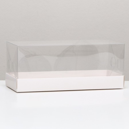 Box for roll, white 30 x 12 x 12 cm