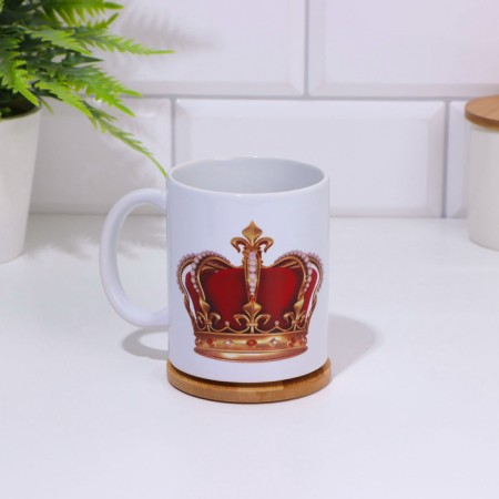 Sublimation mug "Mom is always right", with application-1