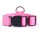 Collar with backlight size S, Osh 35-43 x 2.5 cm, 3 glow modes Pink