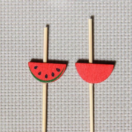 Skewers "Juicy watermelon", 12 cm, set 25 pcs-1