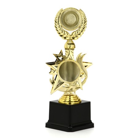 Cup 192, award figure, gold, plastic stand, 23 x 9 x 7.5 cm