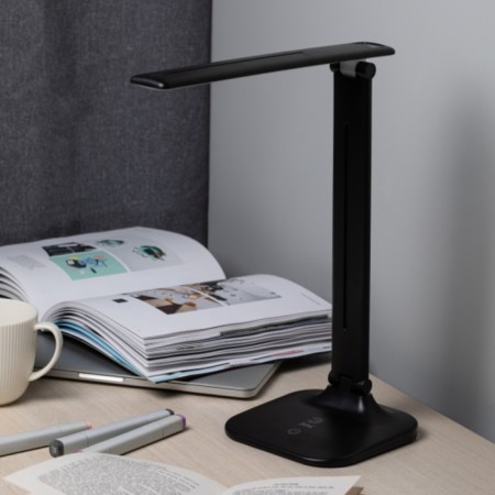 LED desktop lamp, black color-5