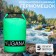 Yugana a herringle, PVC, waterproof 5 liters, one belt, green