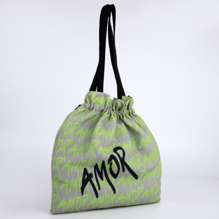 Textile chover on Amor laces, gray color-1