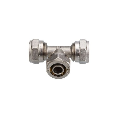Aqualink tee, crimping, d = 16 x 20 x 16 mm, tsang-1