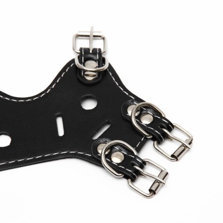 Pressed muzzle adjustable, No. 2, DN 5 cm, ohm 15-22 cm, black-9