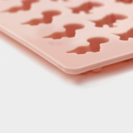 Form for marmalade Dolyan "Dino", silicone, 19 × 11.7 cm, 48 cells (1.9 × 1 cm), MIX color-4