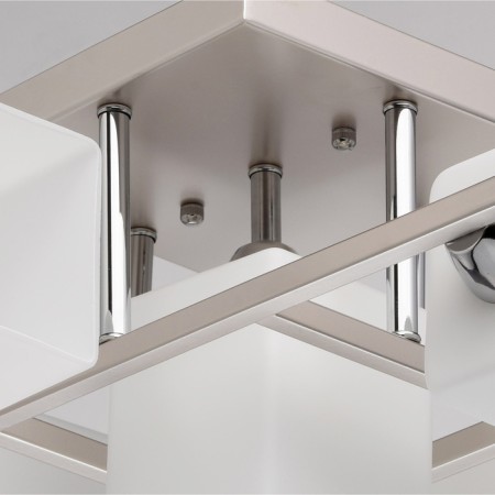 Tetro ceiling chandelier 5x60W E14 Metal 65x65x20cm-9