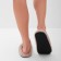 Women's slippers, size 40-41, beige color