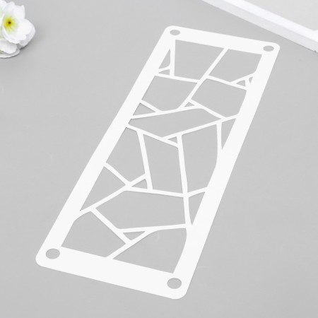 Stencil-Border "Shards" 11x32 cm-1