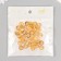 Buttons plastic on midnight "gold" 1.25 cm set 40 pcs