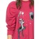 Dress for girls, height 122 cm, cherry color