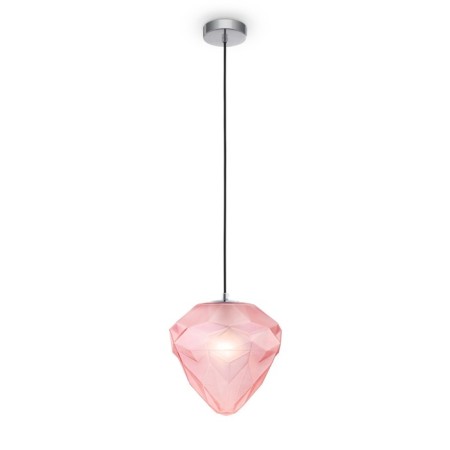 Suspension lamp Maytoni P053PL-01PK, E27, 1x40 W, 250x250x1500 mm, Chrome