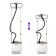 KT-9171 steamer, floor, 1800 W, 2000 ml, 40 g/min, white