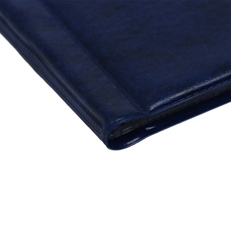 Album for coins 125 x 185 mm Calligrata "Combi" for 192 coins, 14 sheets, covering artificial leather, blue-7
