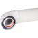 The chimney element Rommer RCA-6010-210900 Standard, D = 60/100 mm, L = 900 mm, clamp, sleeve