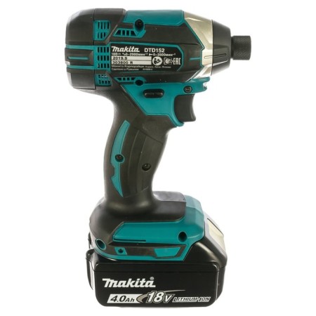 Makita DTD152RME, shock, 18 V, 2x4 Ah, Li-Ion, 3500 rpm, 165 nm, case, case, case-1
