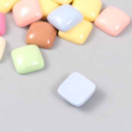 Decor for creativity Plastic "Puff Square" Gloss Mix 1.7x1.7 cm-2