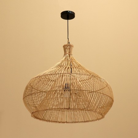 Ceiling Lamp from the rattan "Aldy" 1x120W, E27, 60x60x50 cm-1