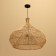 Ceiling Lamp from the rattan "Aldy" 1x120W, E27, 60x60x50 cm