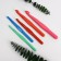 A set of hooks for knitting, d = 8/9/10/12/15 mm, 5 pcs, color colorful color