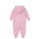 Combineson with a hood One Love Winter, height 80 cm, pink color