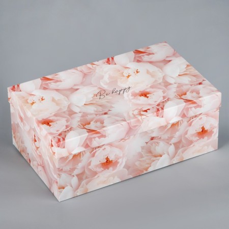 A set of boxes 10 in 1, gift packaging, “flowers”, 12 x 7 x 4 - 32.5 x 20 x 12.5 cm-4