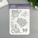 Stencil plastic "Flower patterns" 22x31 cm
