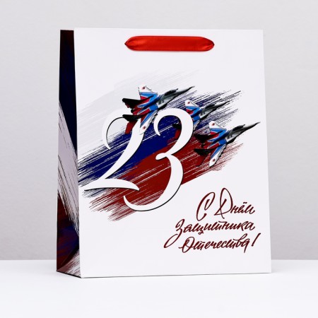 Laminated package "Day February 23", 26 x 32 x 12 cm