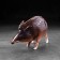 Souvenir "Boar", without a stand, 9 x 7 x 14 cm, porcelain