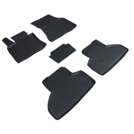 Rubber rugs with a high side for BMW X6 F16, 2014-2018