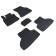 Rubber rugs with a high side for BMW X6 F16, 2014-2018