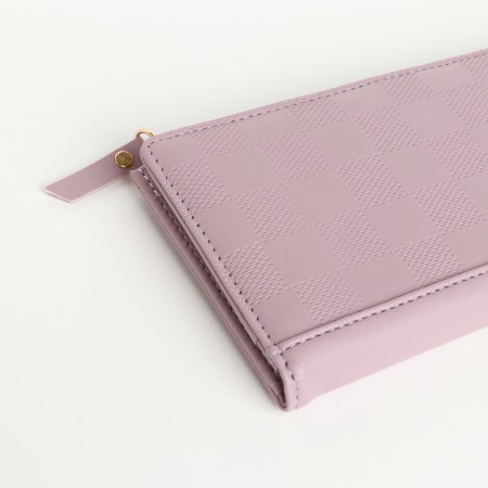 Women's wallet on magnets, pink color-2