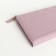 Women's wallet on magnets, pink color