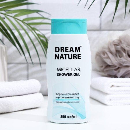 Micellar shower gel, Dream Nature, 250 ml-4