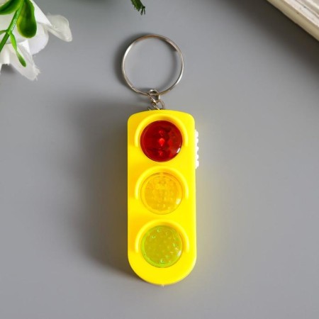 Flashlight light on the ring "Traffic light" mix-1