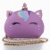 Children's bag for a girl "Magic unicorn" made of artificial leather