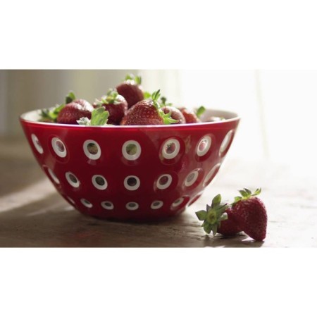 Guzzini le murrine salad bowl, d = 25 cm, dark green color-1