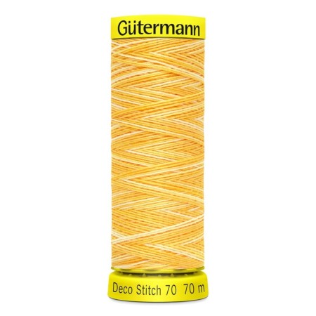 Thread Deco Stitch 70 multicolor for decorative seams, 70 m, 702161 (9926)