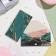 Envenue for money "Sincerely!" turquoise background, 17x8 cm
