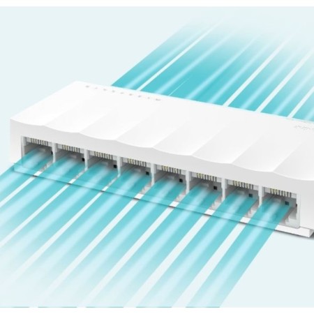 TP-LINK LS1008 switch, unguided, 8x10/100base-Tx-3