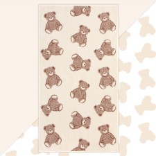 Tenle Ethel Teddy Bear, 70x130 cm, 100% cotton, 420 g/m2